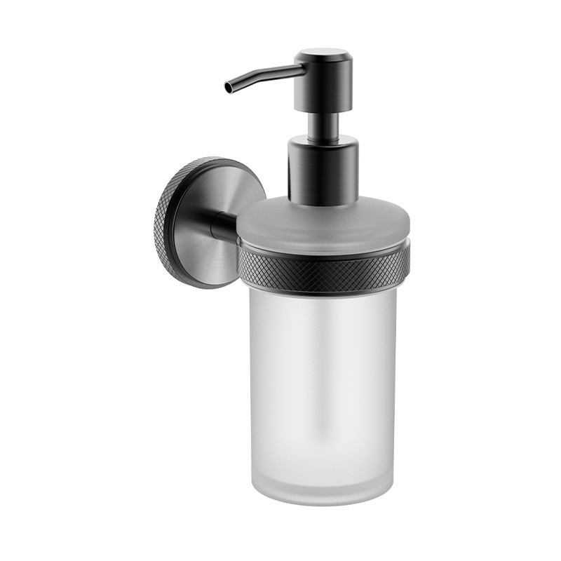 093058 SOAP Losyon Dispenser Pompa Duvarı SUS304 Paslanmaz Çelik Tutucu ile Montajlı