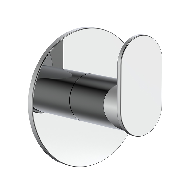 094011 Çok Fonksiyonlu Kurulum Yuvarlak Güçlü Çöp Hook Banyo Krom Tek Cobe Hook